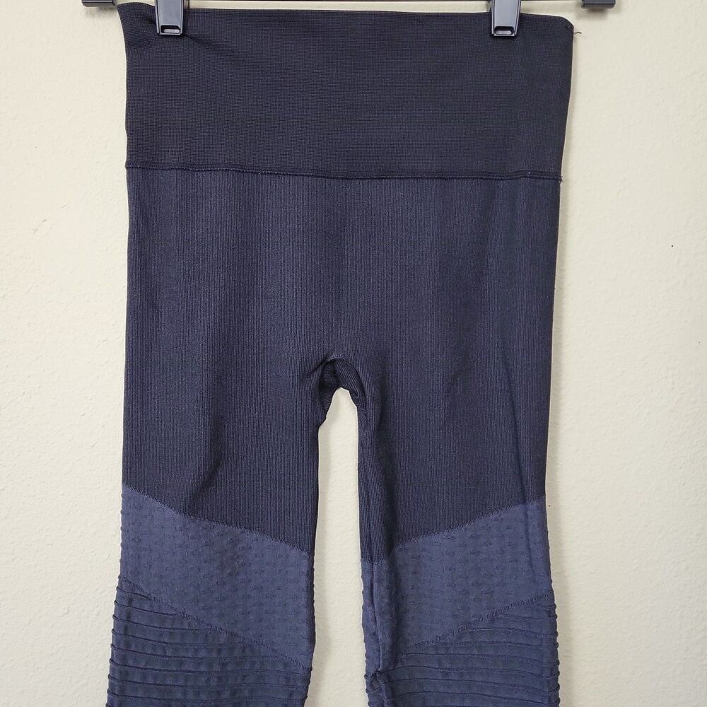 Spanx Womens Black Elastic Waist Pull On Activewear Compression Leggings Size XS - Picture 3 of 9